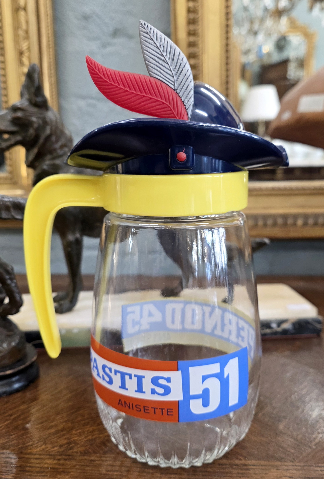 A Pastis Pernod Water Pitcher 